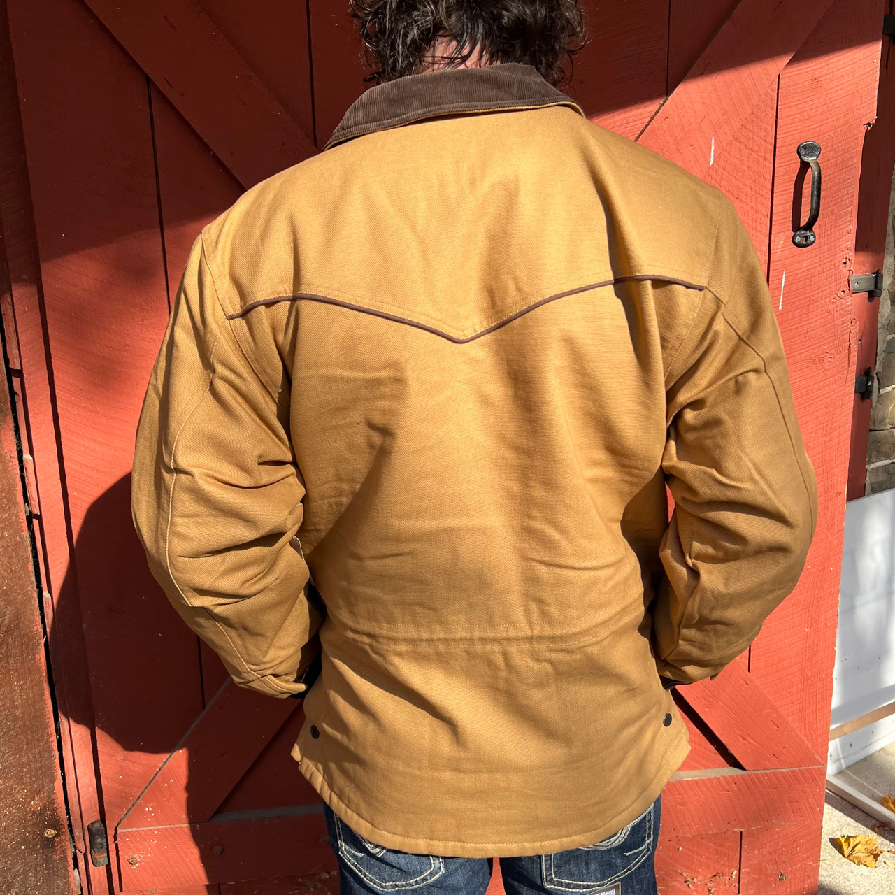 Outback Trading Co. Men's Brown Cattleman Jacket - Stockyard Style