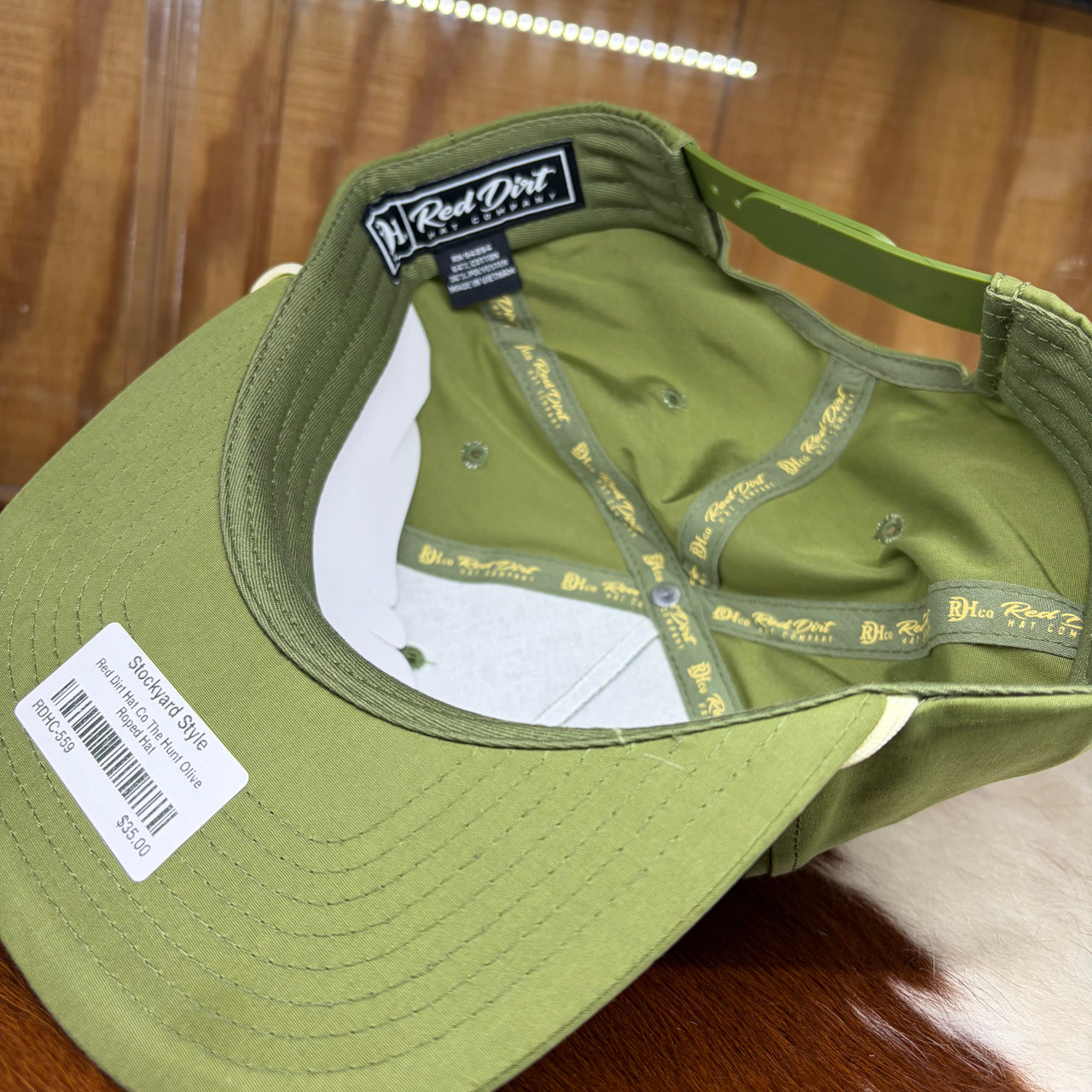 Red Dirt Hat Co. The Hunt Olive Roped Hat - Stockyard Style