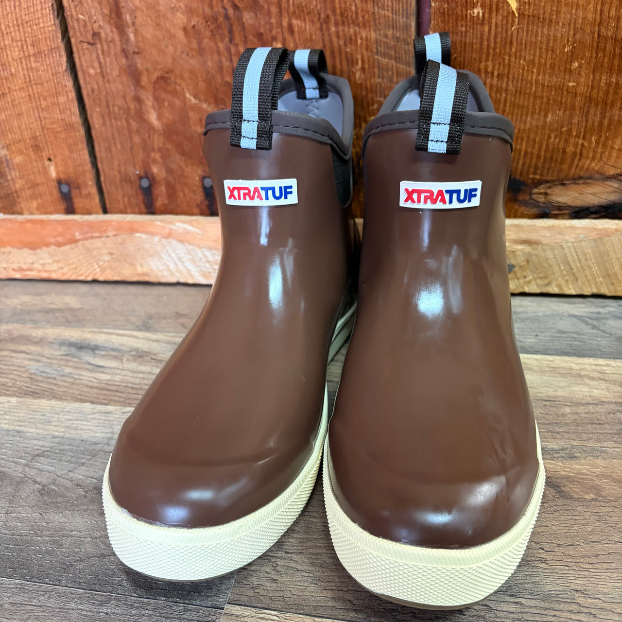 XtraTuf Men's Brown 6 in. Outdoor Pro Deck Boot - Stockyard Style