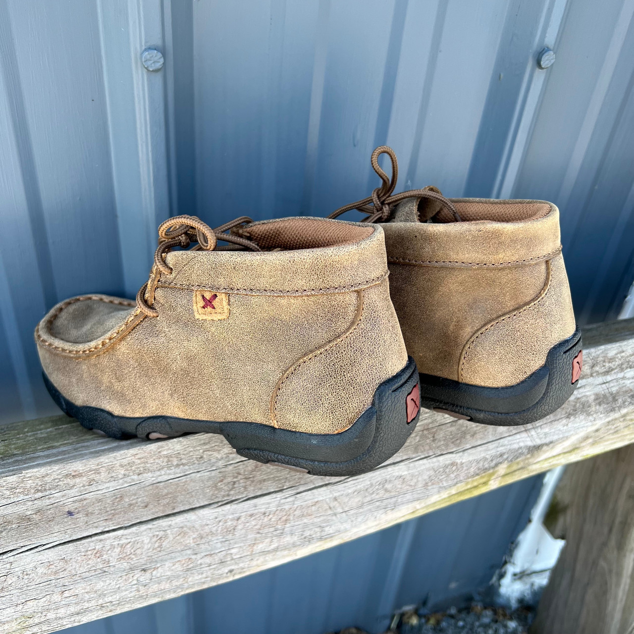 Twisted X Youth Bomber Chukka Driving Moc CDM0001 - Stockyard Style