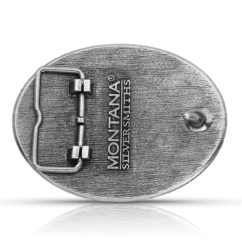 Montana Silversmiths Attitude Silversmiths Cactus Moon Belt Buckle