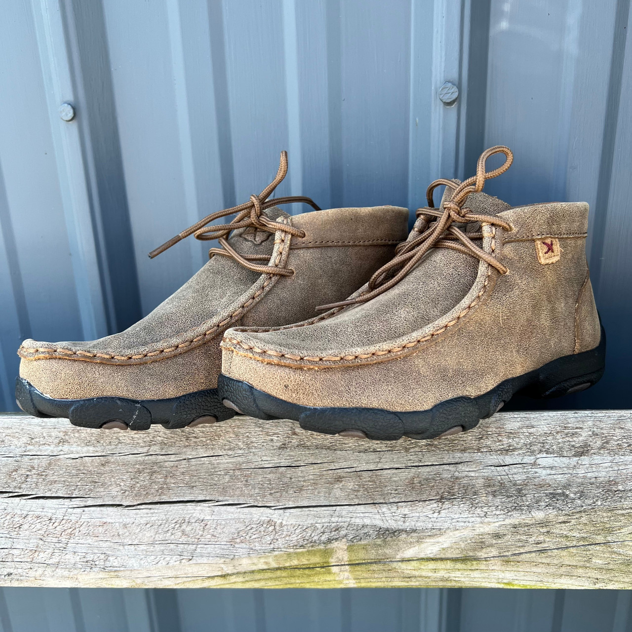 Twisted X Youth Bomber Chukka Driving Moc YDM0001