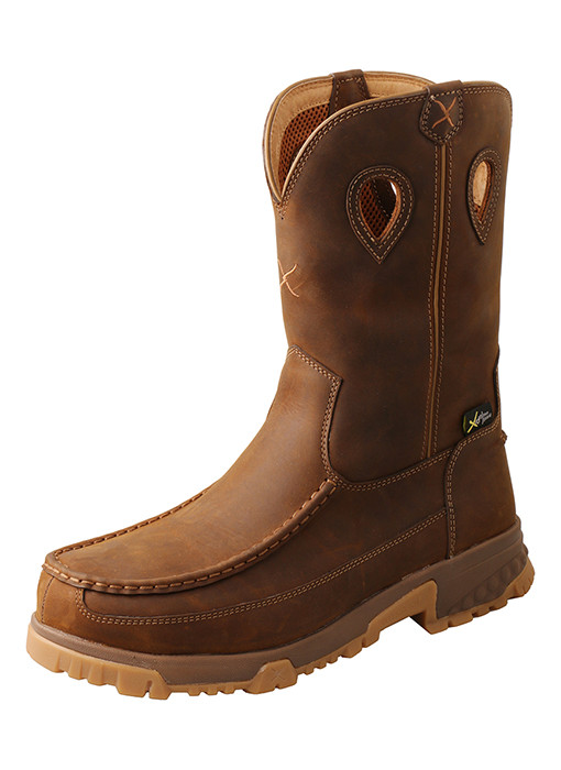 Twisted X Men's 11″ Nano Toe Work Boot with CellStretch® in
