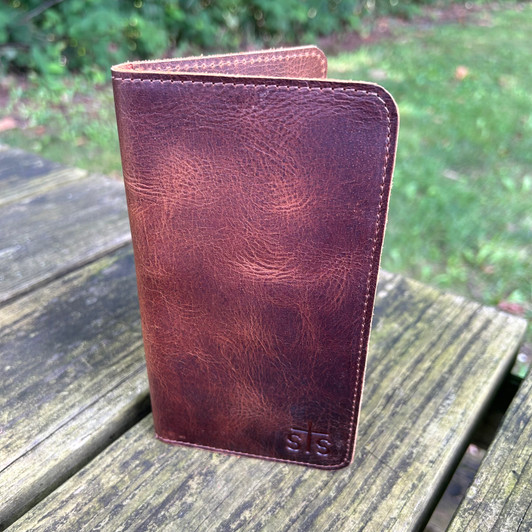 STS Ranch Tucson Men's Checkbook Wallet STS61516