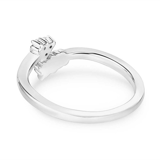 Montana Silversmiths Decisive Arrow Crystal Wrap Ring RG5811