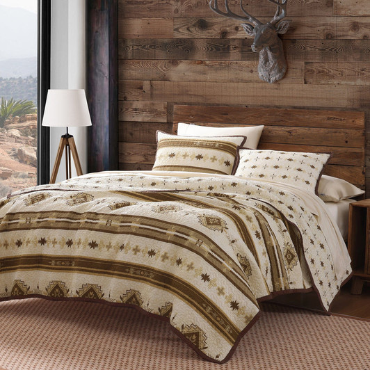 Paseo Road Dakota Full/Queen Reversible Quilt Set