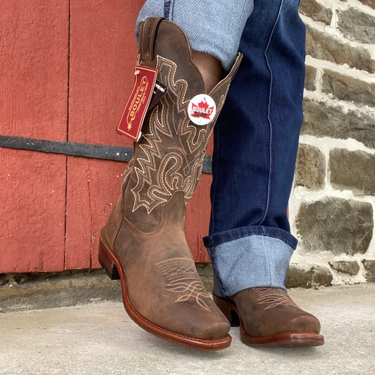 Boulet Women's Selvaggio Wood Cutter Toe Boot