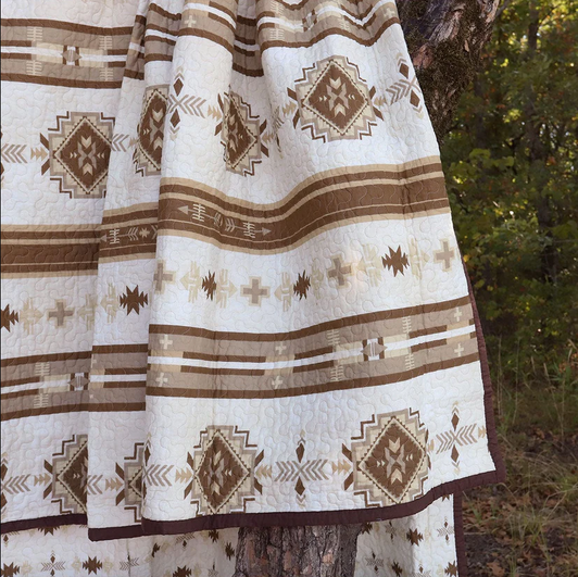 Paseo Road Dakota Twin Reversible Quilt Set