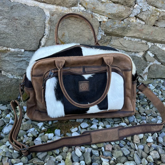 STS Ranch Cowhide Carry-On