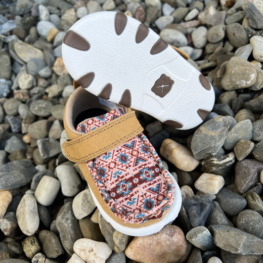 Twisted X Hooey Beeswax & Aztec Multi Baby Moc IHYC007