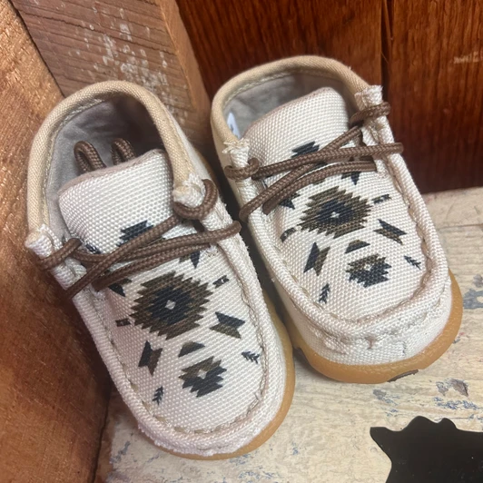 Twisted X Beige Multi Baby Moc ICA0044