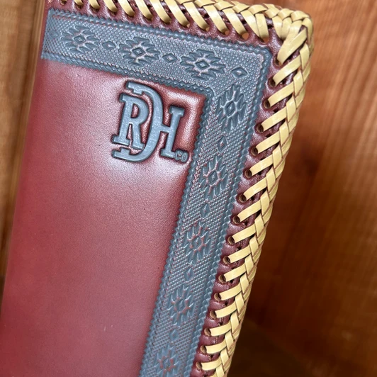 Red Dirt Hat Co. Turquoise Washed Edge Rodeo Wallet