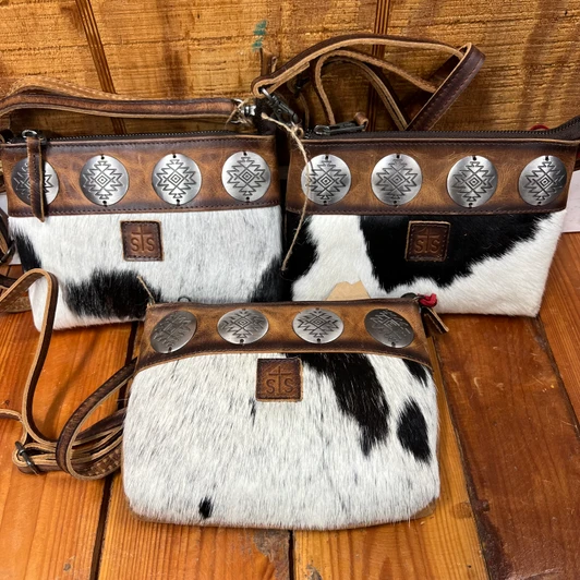STS Ranch Vaquero Concho Cowhide Grace Crossbody STS34150