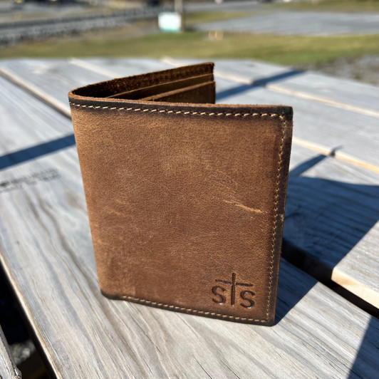STS Ranch Foreman Double ID Bifold Wallet STS61818
