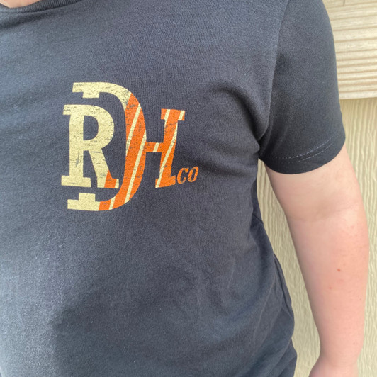 Red Dirt Hat Co. Youth Smoked Black Tee RDHC-T-167