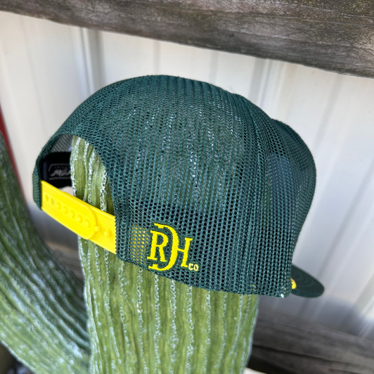 Red Dirt Hat Co. Hole in One Green with Yellow Rope 5P Hat RDHC-508