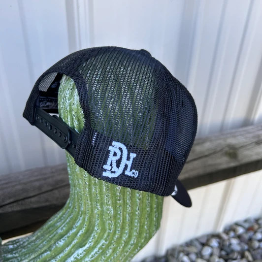 Red Dirt Hat Co. Youth Turquoise Diamond Black/Black Hat RDHC-62