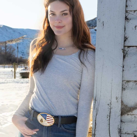 Montana Silversmiths Living to Serve FFA Necklace