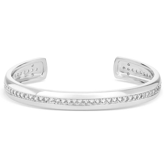 Montana Silversmiths Crosses and Crystals Cuff Bracelet