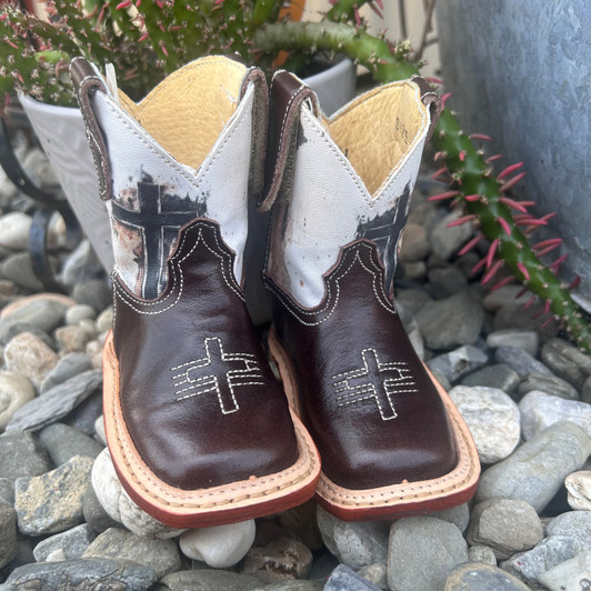 Tin Haul Infant God Says I'm Precious Boots 14-016-0007-1727 BR