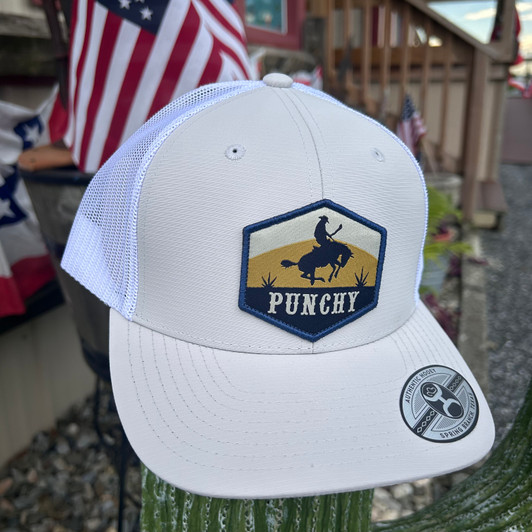 Hooey Ranchero Grey and White Trucker Hat 5027T-GYWH