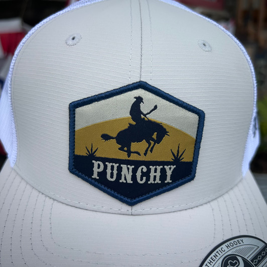 Hooey Ranchero Grey and White Trucker Hat 5027T-GYWH