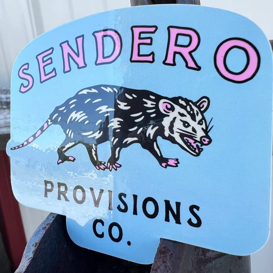 Sendero Provisions Opossum Sticker