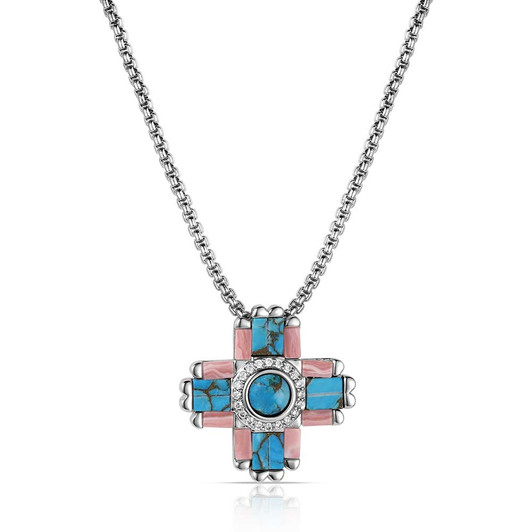 Montana Silversmiths Turquoise Blush Necklace NC6323