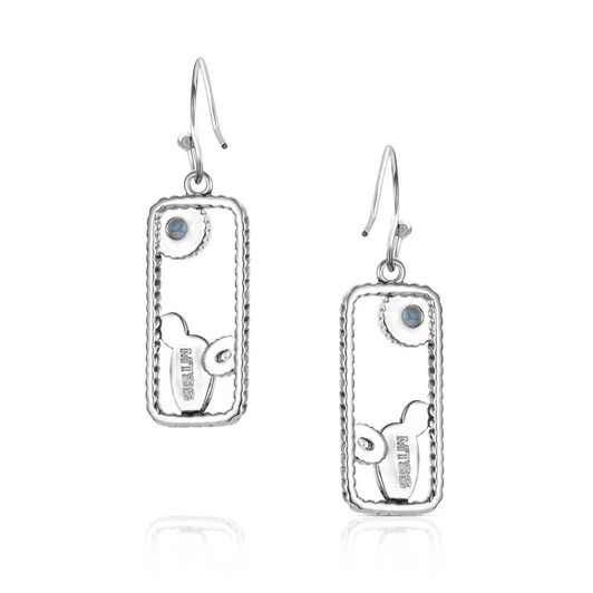 Montana Silversmiths Desert Mirage Turquoise Earrings ER6327