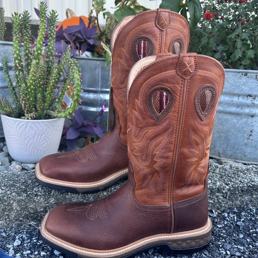 Twisted X Men's Ginger & Rust 12" Western Work Boot MXB0011