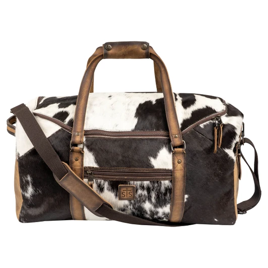 STS Ranch Cowhide Rustler Duffle STS34773