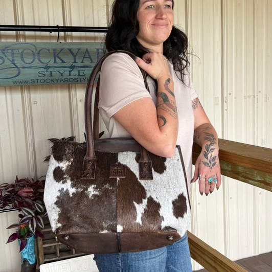 STS Ranch Cowhide Josie Tote STS33218