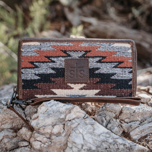STS Ranch Guadalupe Serape Bifold Wallet STS64747