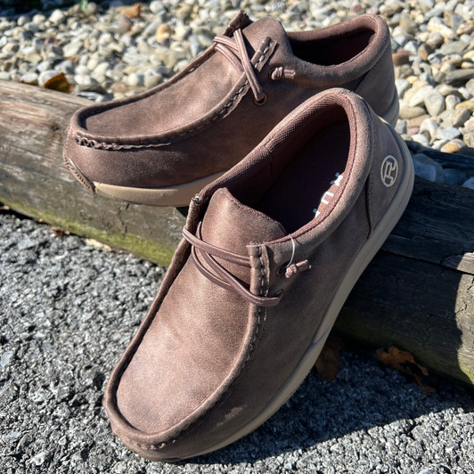 Mens Roper Brown Clearcut Faux Leather Chukkas 09-020-0191-3696-BR