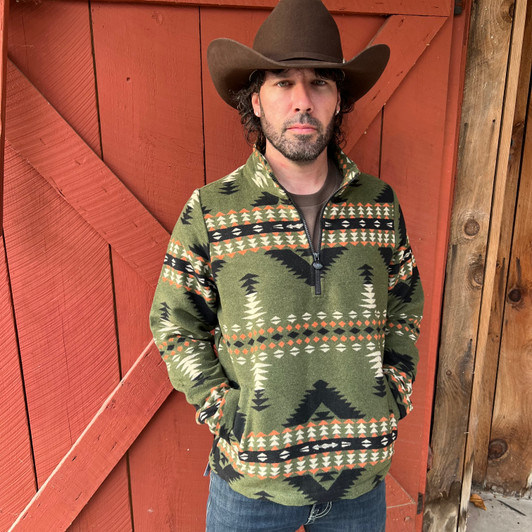 Outback Trading Co. Olive Chase Henley 29933