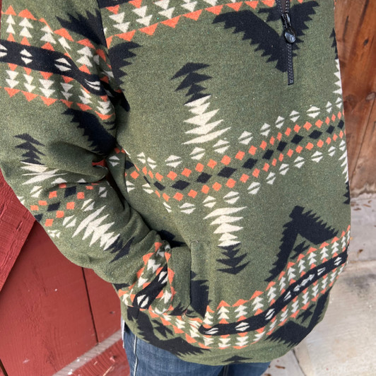 Outback Trading Co. Olive Chase Henley 29933