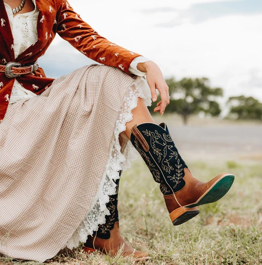 Lane Women's Bridlewood Square Toe Boot in Desert Clay