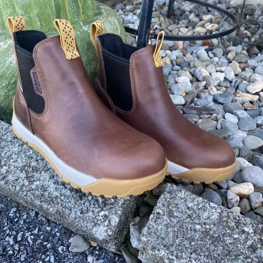 XtraTuf Men's Leather 6in Ankle Deck Boot XMABL900