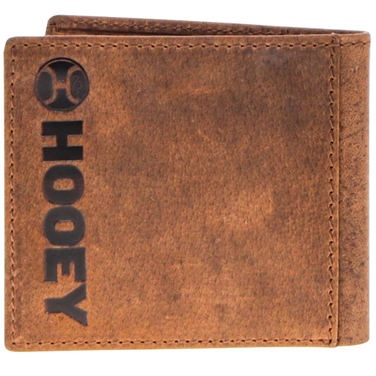 Hooey "Ranger" Red and Tan Embroidered Bifold Wallet