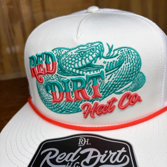 Red Dirt Hat Co. Sneak Attack White Hat RDHC-555