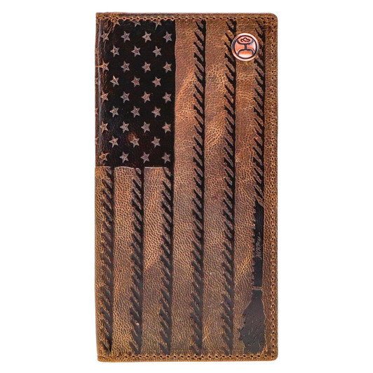 Hooey Liberty Roper Embossed Rodeo Wallet