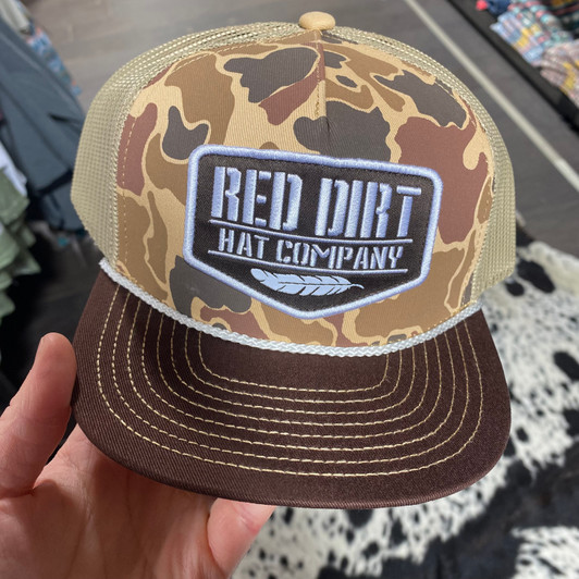 Red Dirt Hat Co. Youth Duck Camo/Tan Hat RDHCY-55