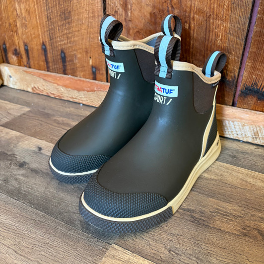 XtraTuf Women's Brown 6 in. Sport Ankle Deck Boot XADSW901