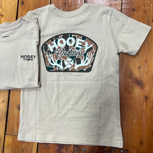 Hooey Youth Tan Outfitters Tee