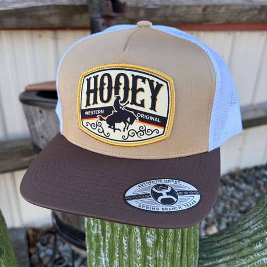 Hooey Salado Tan and White Trucker Hat 2604T-TNWH