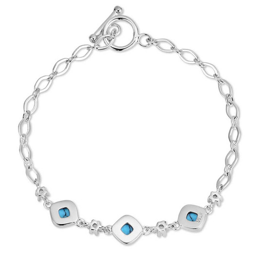 Montana Silversmiths Canyon Serenade Turquoise Bracelet BC6485