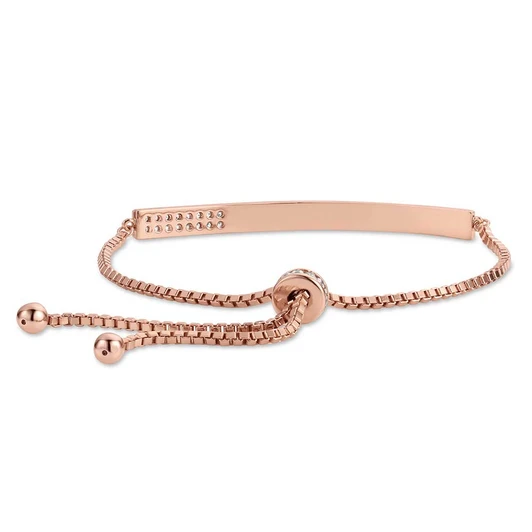 Montana Silversmiths Rose Saloon Bar Bracelet BC6460
