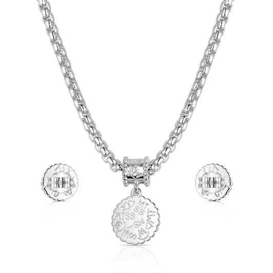 Montana Silversmiths Sage Creek Jewelry Set JS6488