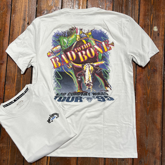 Hooey Men's Bad Company Grey Bad To The Bone Graphic Tee