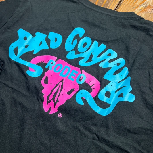 Hooey Men's Bad Company Black Logo Graphic Tee